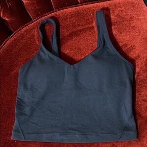 lululemon athletica Black Seamless Scoop Crop Bralette